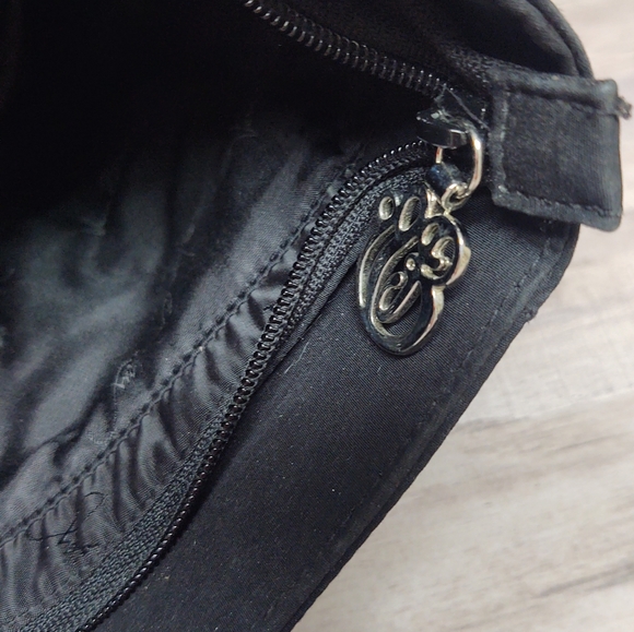 Vera Bradley~Microfiber Tote/Purse~Black - Picture 3 of 11